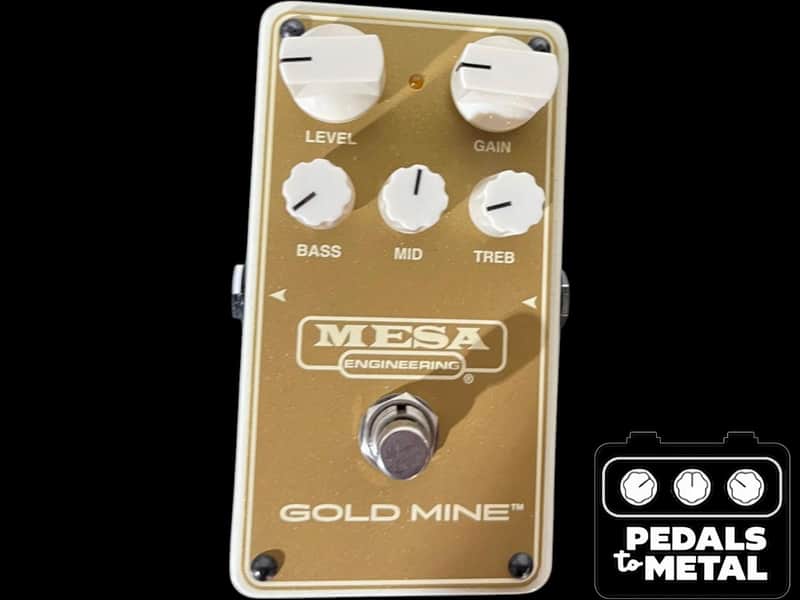 Mesa Boogie Goldmine California High Gain Overdrive 2010s - Gold - X16121 image 1