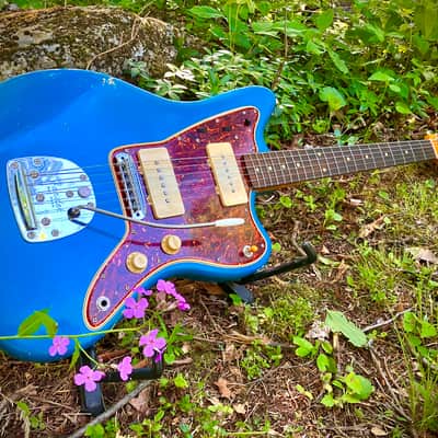 Early 60s Fender Jazzmaster Partsmaster Taos Turquoise image 2