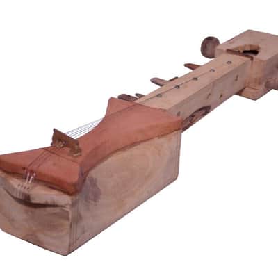 Unbranded Handmade Wooden Jogiya Sarangi Classical Indian Folk Musical Instrument - Natural image 1