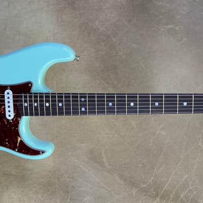 Fender Custom Shop Strat NOS '65 Stratocaster Surf Green Guitar image 2