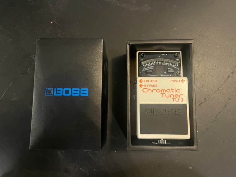 Boss TU-3 Chromatic Tuner 2009 - Present - White