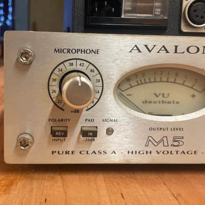 Avalon M5 Microphone Preamplifier 2010s - Silver image 4