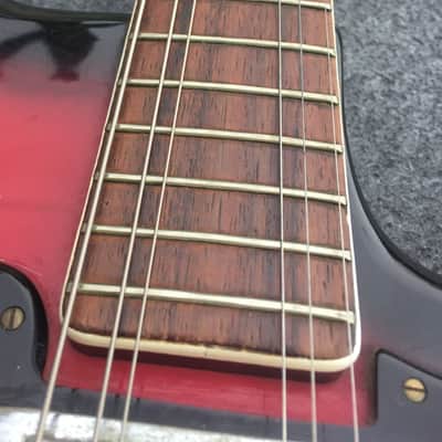 Jackson Strato Tone 1965 Red Burst Rare image 10