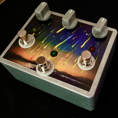 Saturnworks 3 Input Channel 3:1 Active Mixer / Combiner Pedal for Guitar + Bass + Keyboard + More with on/off Switches -- Handcrafted in California image 1