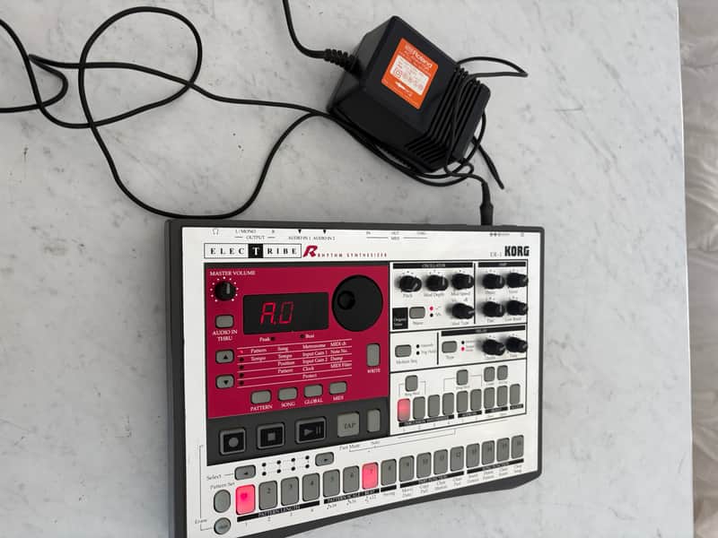 Korg Electribe-R ER-1 Rhythm Synthesizer 2000s - Silver image 1