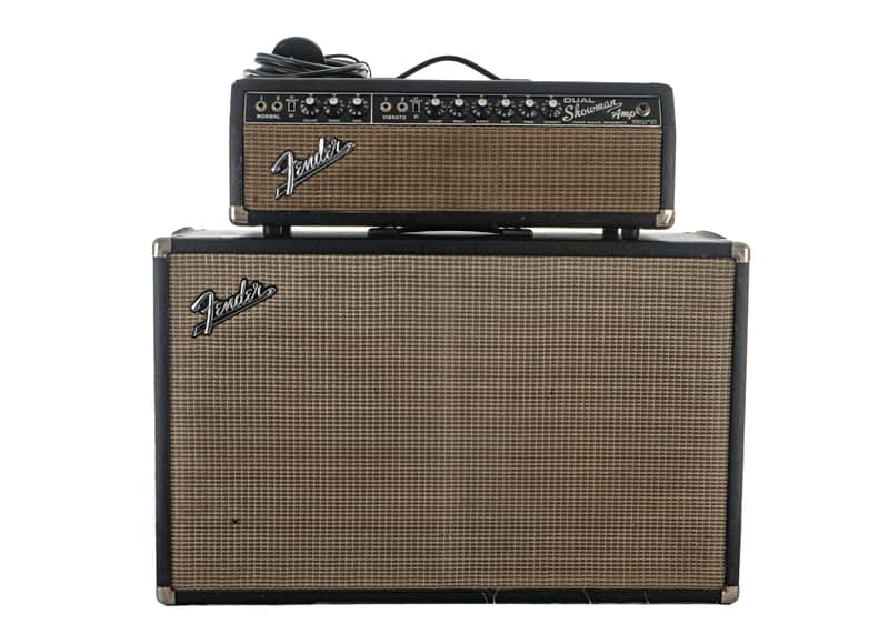 Fender Showman Head + 2x12 Bandmaster Cab image 1
