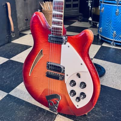 Rickenbacker 360 Semi-Hollowbody Electric Guitar 1965 - Fire Glo image 2