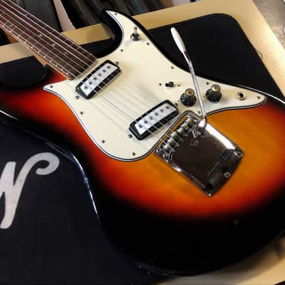 Belle Aria  1802T fabriquée à la fin des années 60 au Japon idem Epiphone ET-270 Kurt Cobain NIRVANA image 8