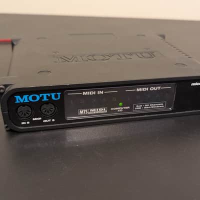 MOTU Micro Lite USB MIDI Interface 2006 - Present - Black image 1