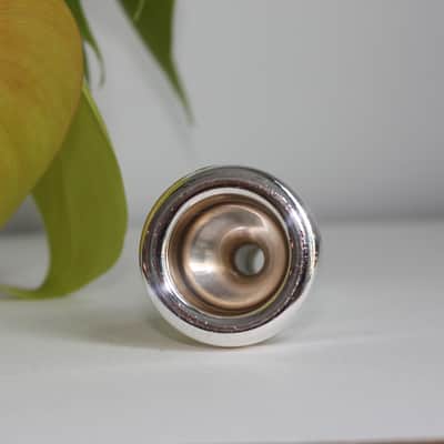 Yamaha 53DL Euphonium Mouthpiece - Silver plated image 3