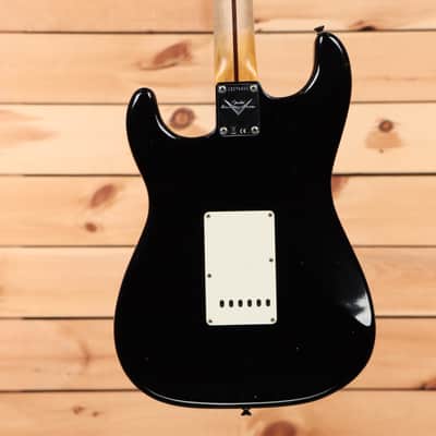Fender Custom Shop 1956 Stratocaster Journeyman Relic - Aged Black - CZ574495 - PLEK'd image 7