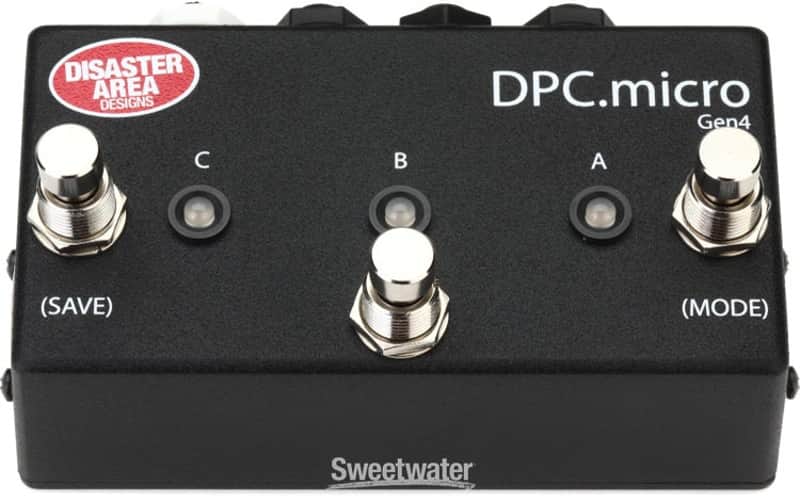 Disaster Area Designs DPC.micro Gen4 MIDI Looper Footswitch