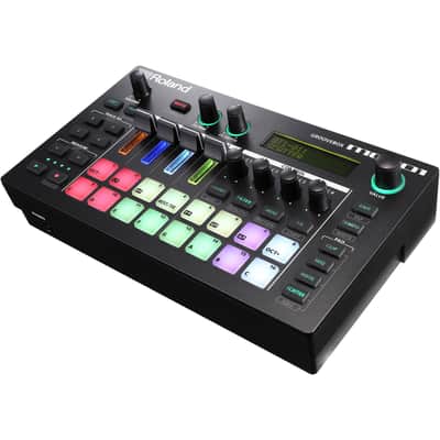 Roland MC-101 Portable Groovebox + Akai Professional MPK mini MKII - Compact Keyboard and Pad Controller  and Cables. image 3