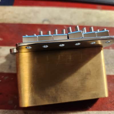 Rare Dimarzio Brass Tremolo 1970s Chrome brassworks Kahler Charvel image 3