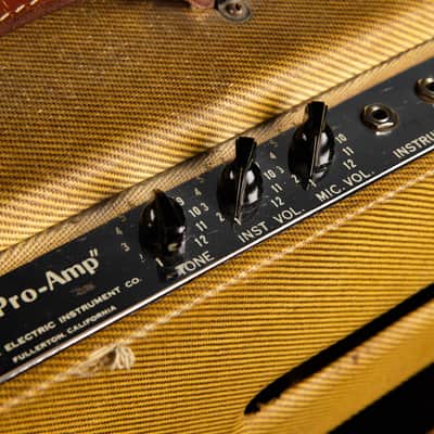 1954 Fender 5D5 Wide-Panel Pro 1 x 15" Guitar Combo image 9