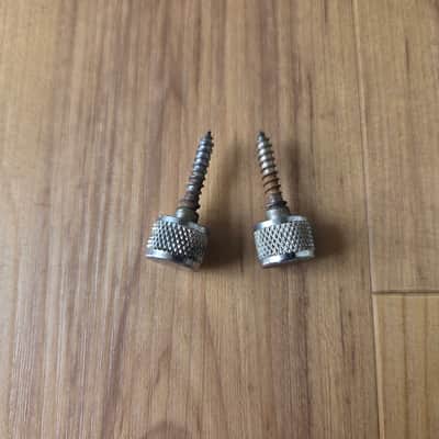 Set of Vintage 1960's Gretsch Guitar / Bass Strap Buttons! image 1