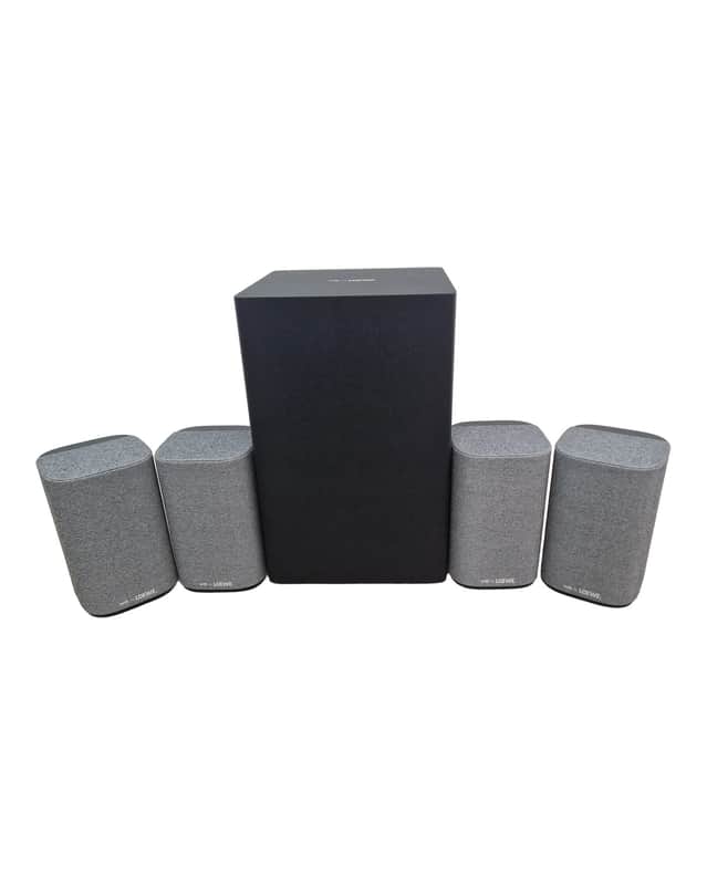 Loewe We. BOOST - Hi-Fi Speaker Set - Black - Excellent image 1