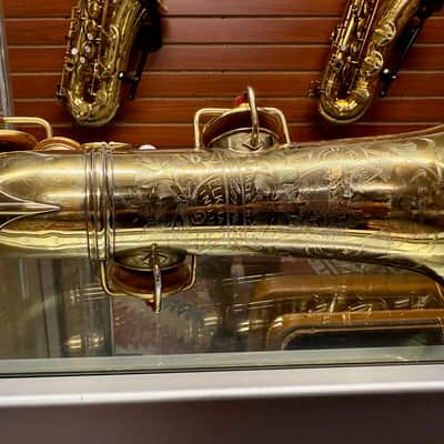 Conn Gold Plated New Wonder II Chu 213xxx Alto Saxophone RARE PORTRAIT ENGRAVING image 19