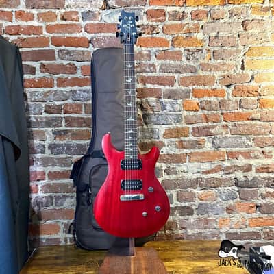 PRS SE CE 24 Standard Electric Guitar w/GB (2020s - Satin Red) image 2