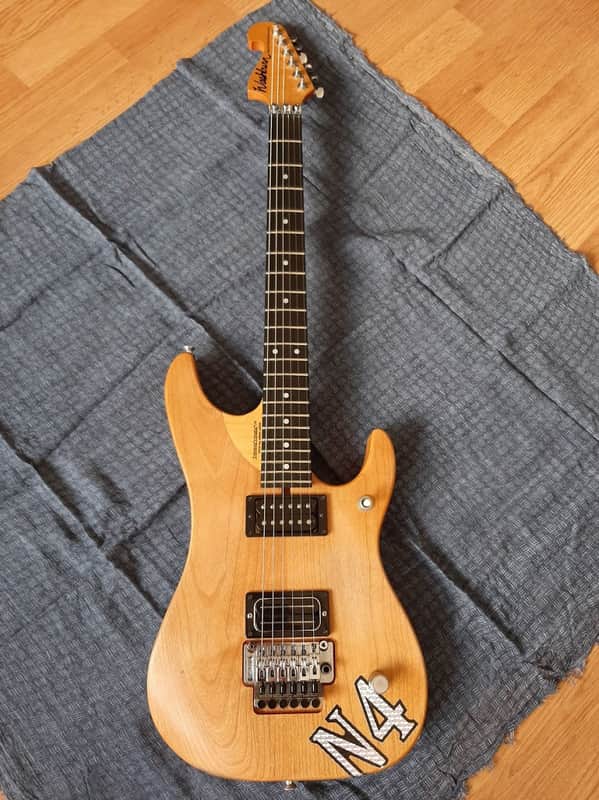Washburn N4 1996 USA with Bill'n'Becky bridge pickup image 1