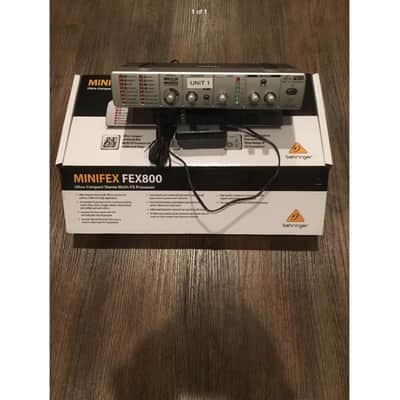 Behringer MiniFEX FEX800 Compact Multi-FX Processor