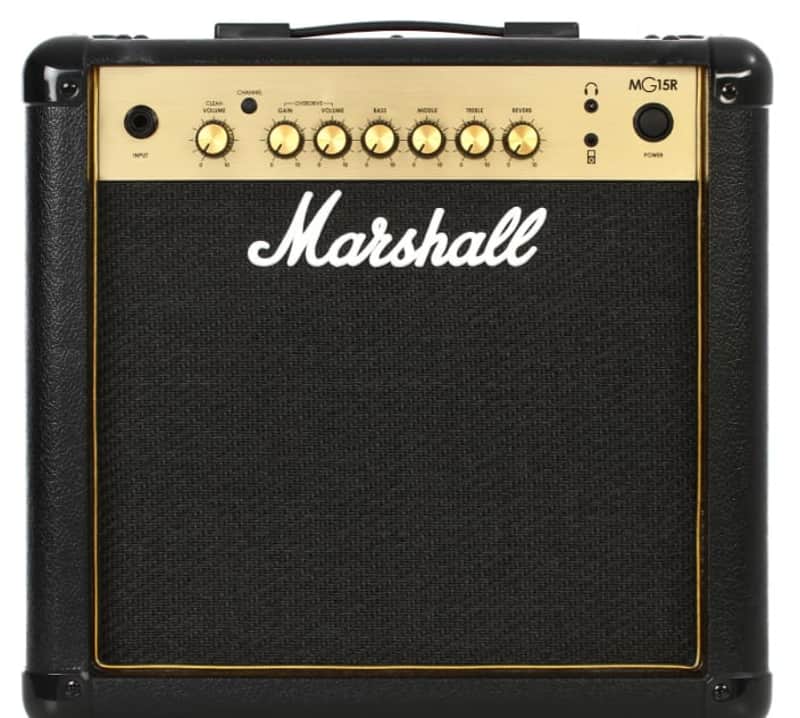 Marshall MG15GR 1 x 8-inch 15-watt Combo Amp with Reverb image 1