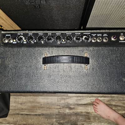 Fender GB Hot Rod Deluxe George Benson Signature 3-Channel 40-Watt 1x12" Guitar Combo 2013 - Present - Gray image 3