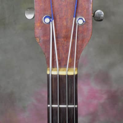 Vintage Kay K162 Howlin' Wolf Bass Guitar w/Case image 9