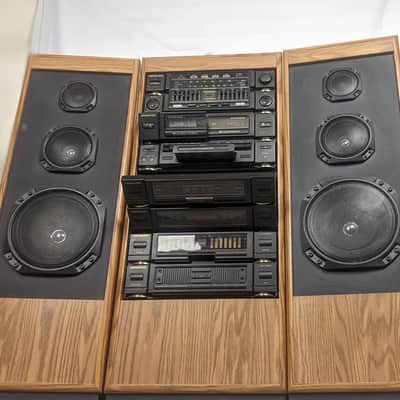 Vintage Soundesign 5863 Double Cassette Stereo System 1980's - 2x Tape Deck, AM-FM image 19