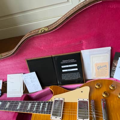 2026 Gibson Custom Shop Les Paul Standard ‘59 Reissue R9 VOS - Dirty Lemon Burst image 18