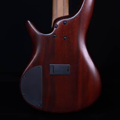 Ibanez SR505AMHL 5-String Bass, Mahogany Brown Burst Low Gloss image 3