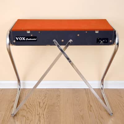 1966 Vox Continental Vintage Combo Organ Keyboard V301E Italian w/ Z Legs, Case image 10