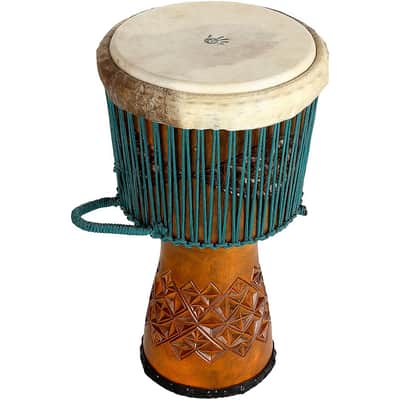 X8 Drums Jackfruit Master Series Djembe Drum with Bag Regular 14 in. image 3