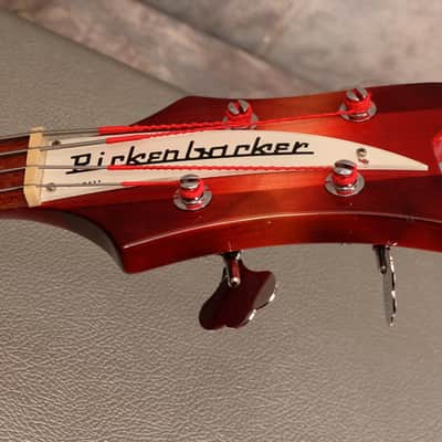 1998 Rickenbacker 4001 V63 - Fireglo - OHSC image 13
