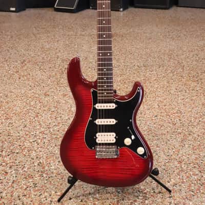 Fernandes FG6 Double Cutaway HSS - Crimson Burst Electric Guitar