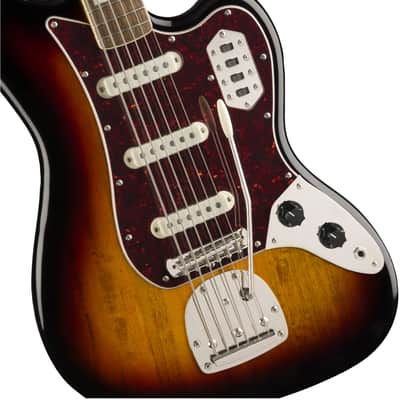 Mint Fender Squier Classic Vibe Bass VI 6-String Electric Bass, 3-Color Sunburst image 3