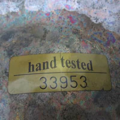 Elvin Jones' Istanbul 14" Turk Hi Hats 1980s, #21 Authenticated image 3