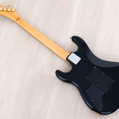 1980s Kramer Richie Sambora RS Jersey Star Black HHH Superstrat, 100% Original image 13