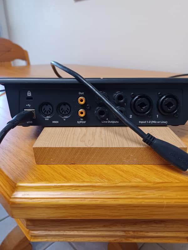 M-Audio Fast Track C400 USB Audio Interface 2010s - Black image 1