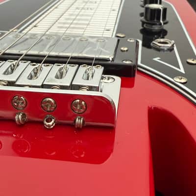 Eastwood Airline Lap Steel Guitar 2010’s - Candy Apple Red image 3