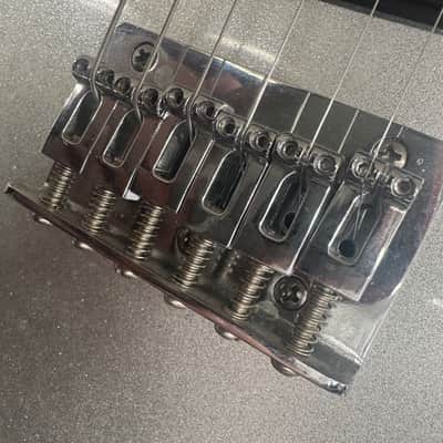 Peavey Rock master 3/4 Electric Guitar. Silver. image 7