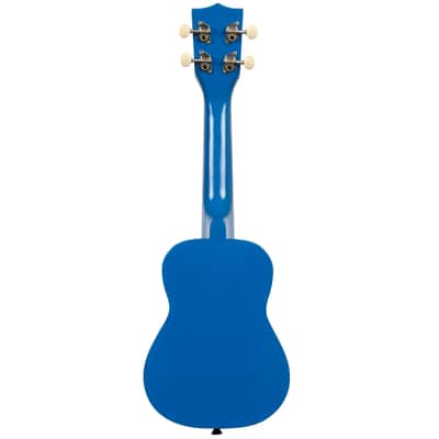 Kala Brand Soprano Ukulele & Bag Ukadelic Blue Ink image 2