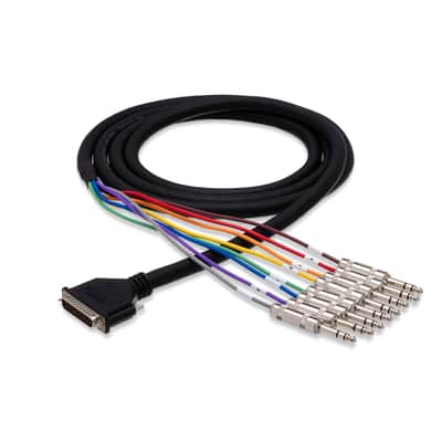 Mint Hosa DTP-802 Balanced Snake, DB25 to 1/4" TRS, 2m / 6.6' ft image 2