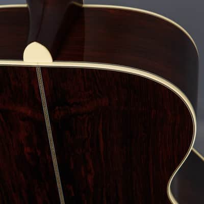 2019 Huss & Dalton TOM-R Custom Brazilian / Adirondack Acoustic Guitar image 8