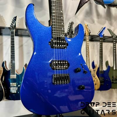 Jackson American Series Virtuoso HT Electric Guitar w/ Case-Mystic Blue image 3