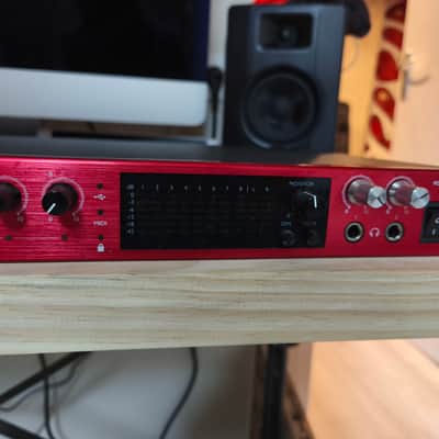Focusrite Clarett 8Pre USB-C Audio Interface 2021 - Present - Red image 2