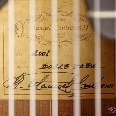 2008 Contreras II Double Tapa, Cocobolo/Cedar image 19