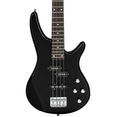 Glarry Black GIB 4 String Full Size Bass Guitar image 3