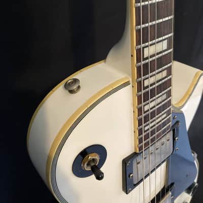 Immagine Eko Les paul 1990 Custom White Vl 480 First Series set in neck - 8