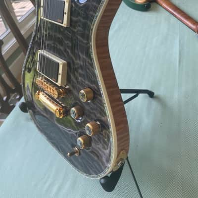 David Thomas McNaught McNaught #147 early 2000's - Blue Quilted Maple image 4